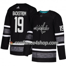 Adidas Maillot de Hockey Washington Capitals Nicklas Backstrom 19 2019 All-Star Noir Authentic - Homme